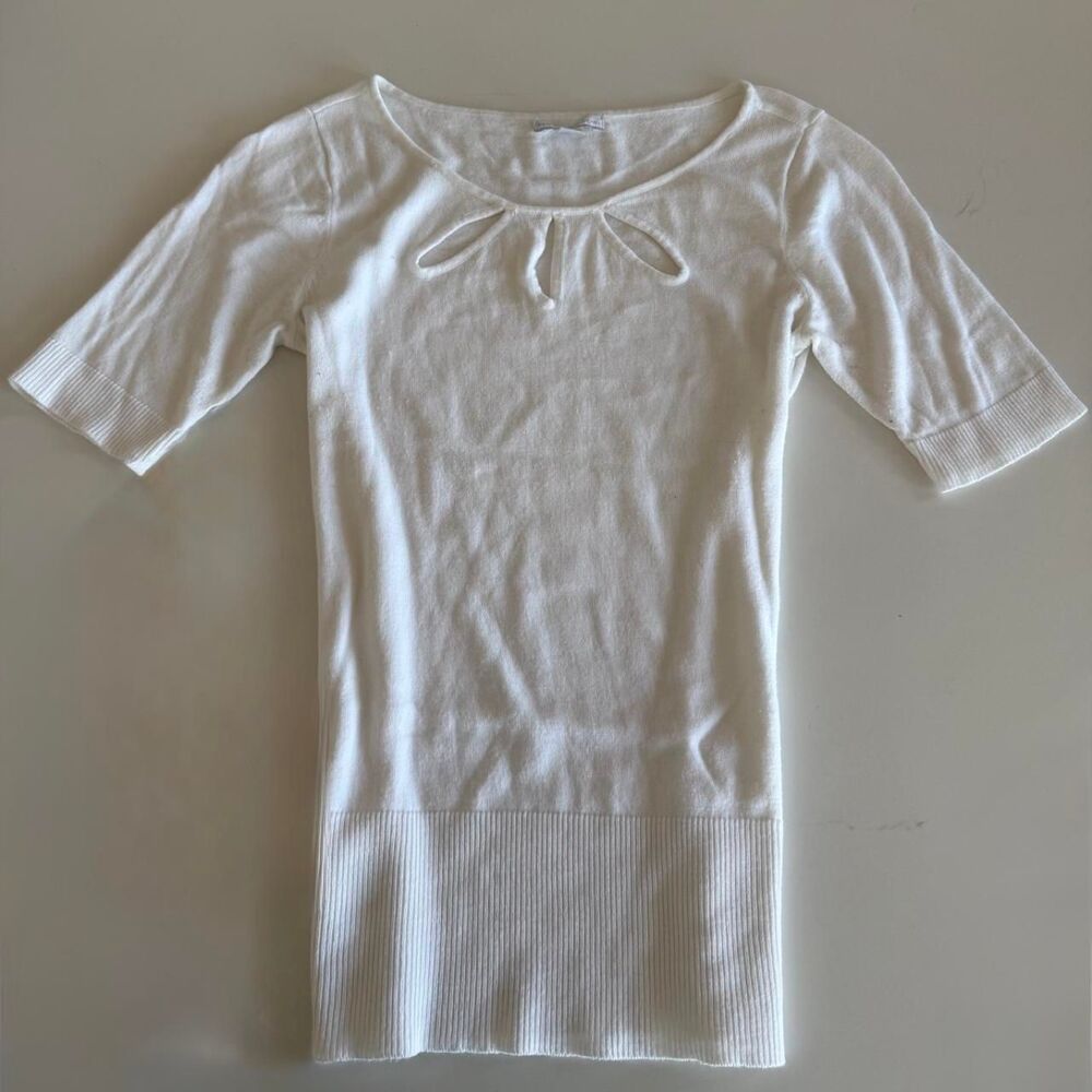 New-york-company Women's White Blouse